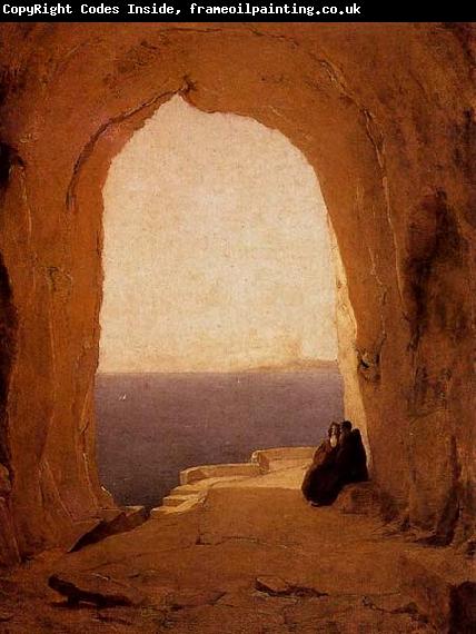 Karl Blechen Grotto in the Gulf of Naples